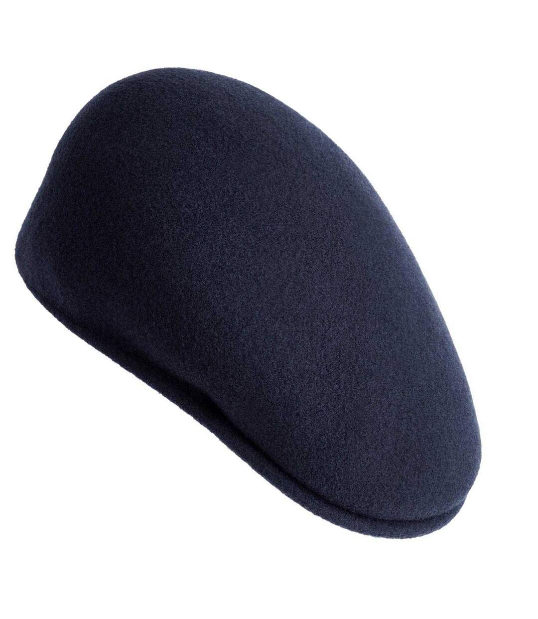 Unisex Adult 504 Wool Flat Cap Dark Blue Kangol-3