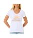 T-Shirt blanc femme rip curl cala-1