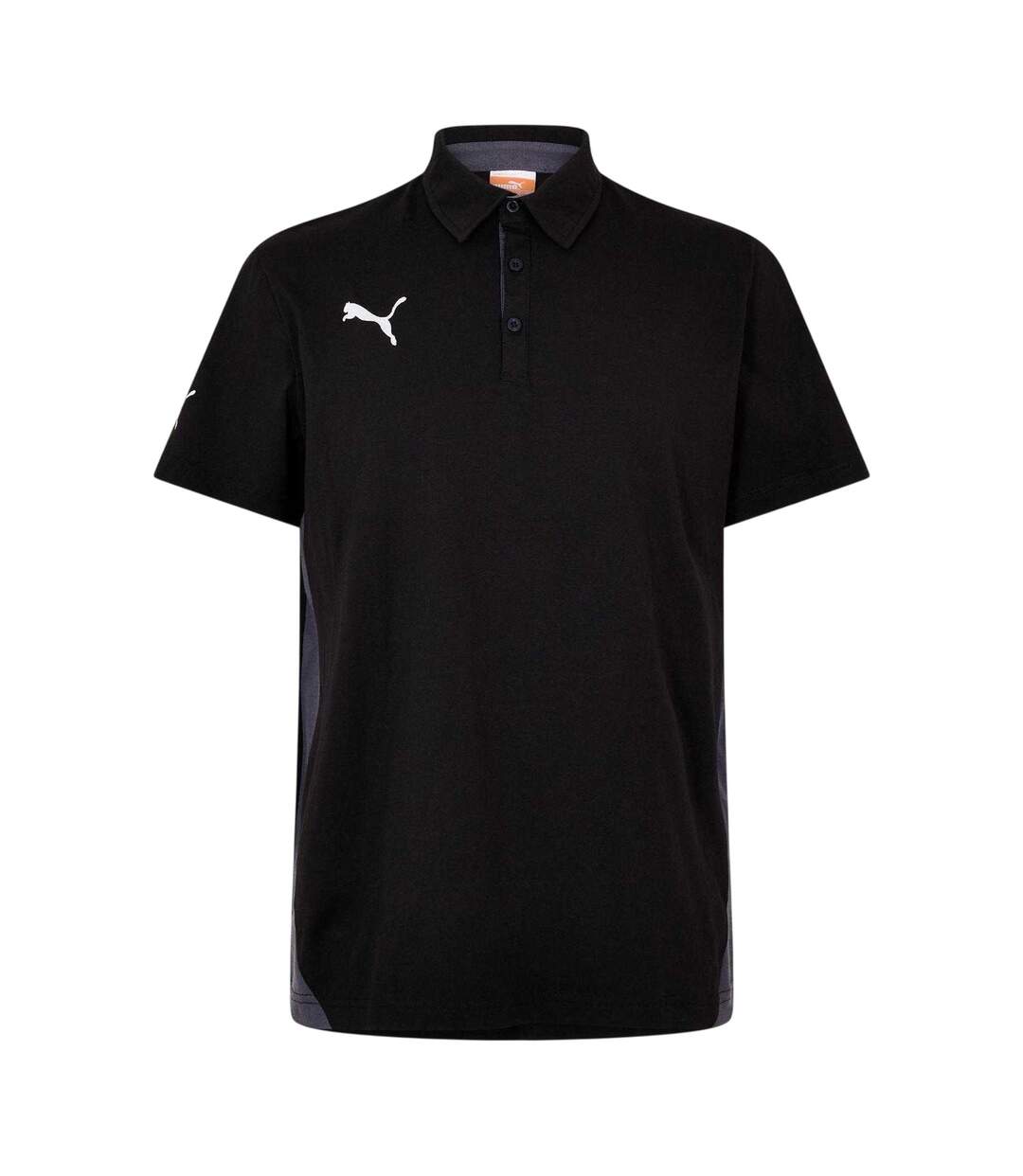 Mens Polo Shirt Black Puma-1