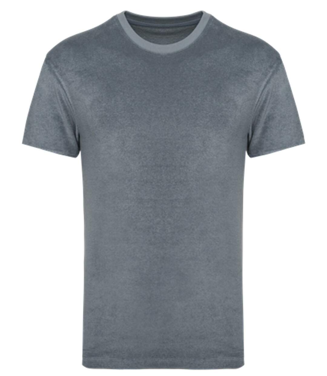 T-shirt écoresponsable en éponge - Homme - PAT311 - gris minéral-2