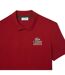 Unisex Adult Mini Pique Stretch Regular Polo Shirt Red Lacoste-3