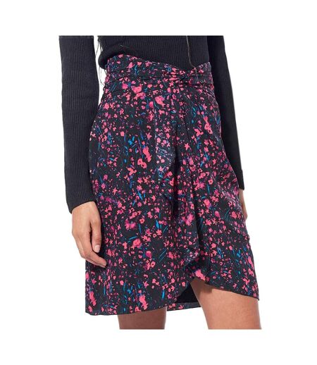 Jupe Noir à fleurs Femme Kaporal Bakar - S