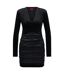 Robe Nibyll Femme Noir Hugo-2