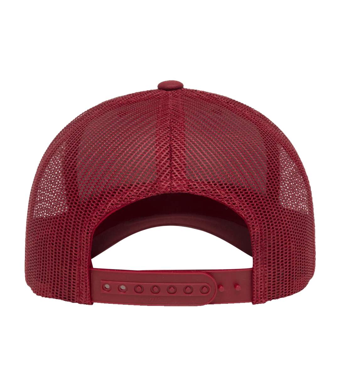 Flexfit retro snapback trucker cap cranberry Yupoong