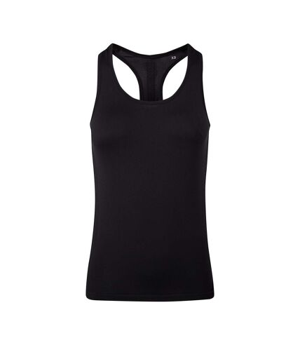 TriDri Womens/Ladies Seamless 3D Fit Multi Sport Sculpt Undershirt (Full Black)