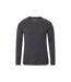 Pack of 2  Mens talus base layer top  charcoal Mountain Warehouse