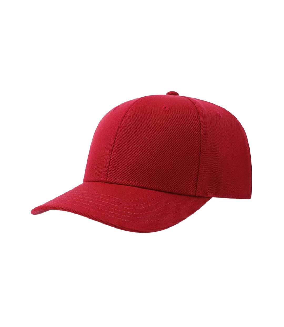 Casquette De Baseball Motif/style 6 Panneaux Beat-s Adulte Rouge Atlantis Headwear-1