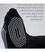 4 Pack Long Bamboo Diabetic Socks With Grips for Men and Women-3