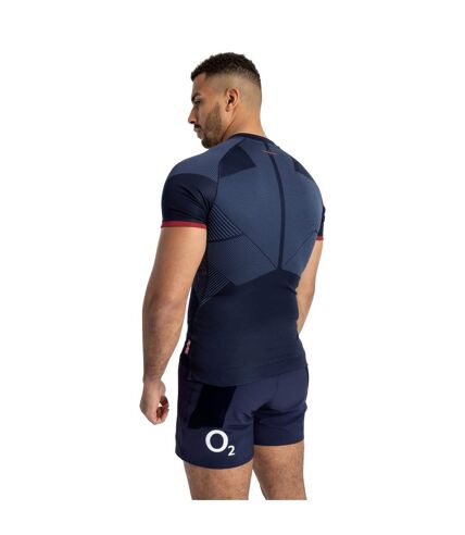 Umbro Mens 23/24 Alternate Pro England Rugby Jersey (Navy Blue/White/Red)