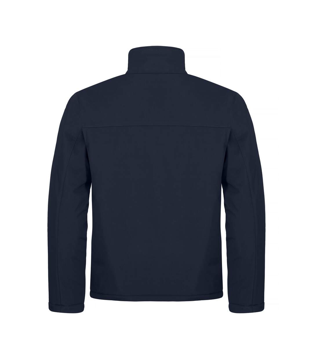 Mens Padded Soft Shell Jacket Dark Navy Clique-2