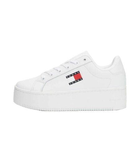 Baskets Motif/style Icône Femme Blanc Tommy Jeans