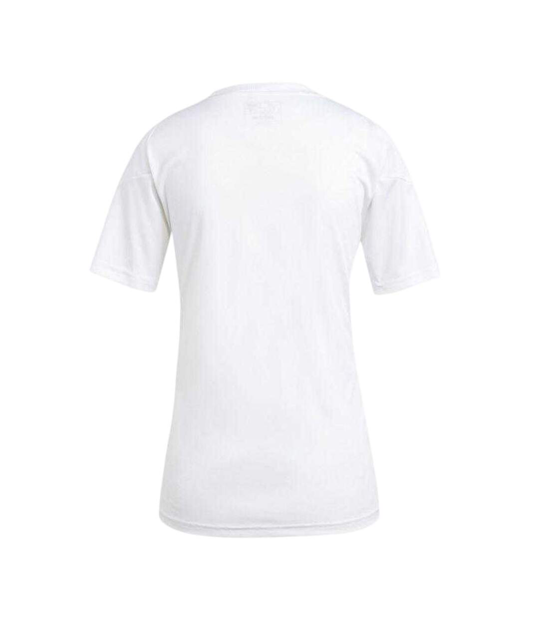 T-shirt Tiro Femme Blanc Adidas-2
