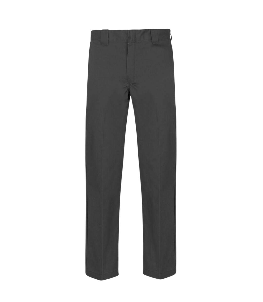 Mens Cotton Blend Slim Trousers Charcoal Dickies-1