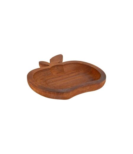 Vide-Poche en Bois Pomme 22cm Marron