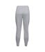 Womens/ladies Rival Tapered Jogging Bottoms Steel Heather Under Armour-2