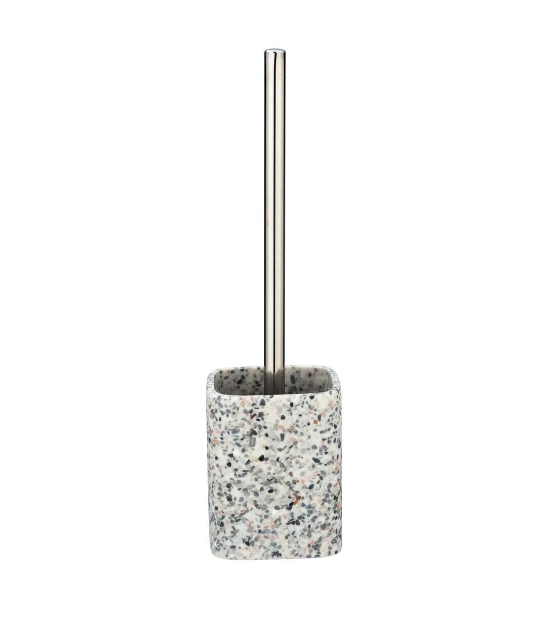 Brosse WC design Terrazzo - Gris-1