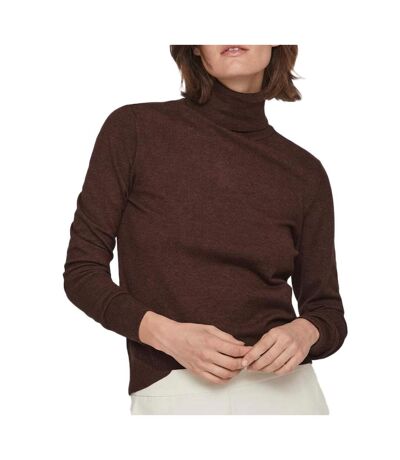 Pull marron femme vila comfy - l