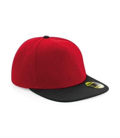 Casquette ajustable original rouge classique / noir Beechfield