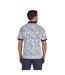 Polo Motif/style Floral Homme Blanc Cassé Raging Bull-3