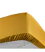 Drap Housse Percaline 140x190cm Curry-1