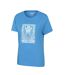 T-shirt Motif/style Hippocampe Femme Bleu Mountain Warehouse-3