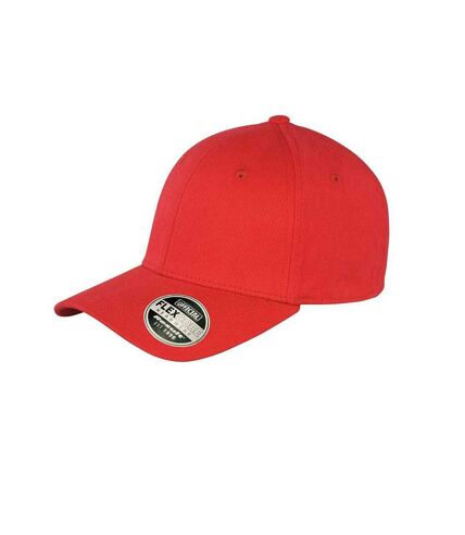 Result Headwear Unisex Adult Kansas Flexible Baseball Cap (Red) - UTPC5950
