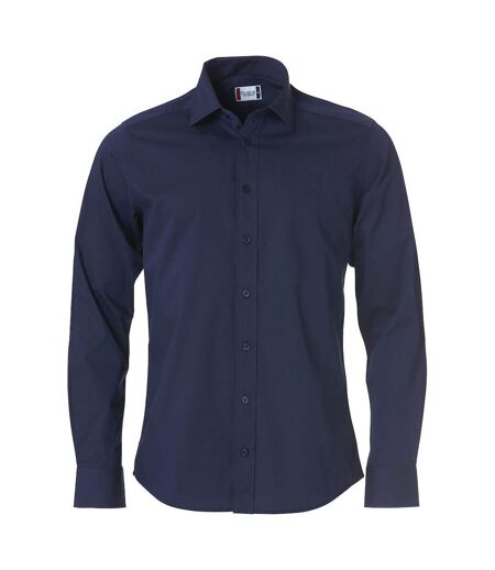 Chemise Formelle Clark Homme Bleu Marine Foncé Clique
