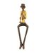 Sitting jazz band trumpeter one size brown/yellow Hill Interiors-1