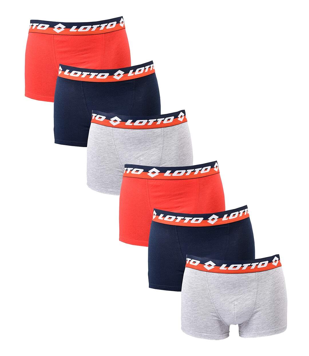 Boxer homme LOTTO Pack de 6 Boxers 0660-2