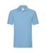 Polo Premium Adulte Bleu Ciel Fruit Of The Loom-1