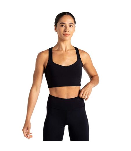 Brassière de sport swift femme noir Dare 2B