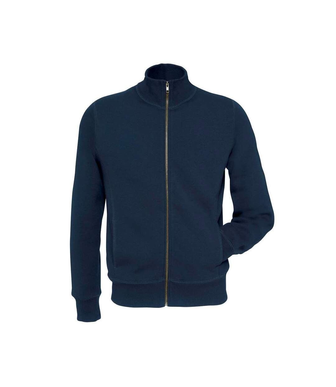 Veste sweat ouverture zippée - homme - WM646 - bleu marine-1