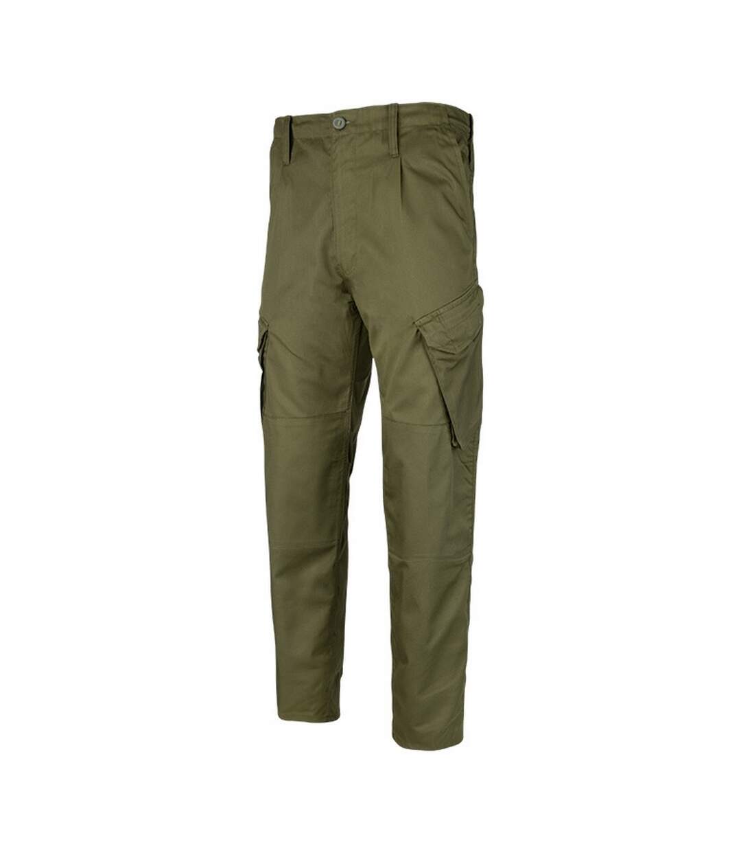 Pantalon À Poches Motif/style Camouflage Homme Vert Viper-3