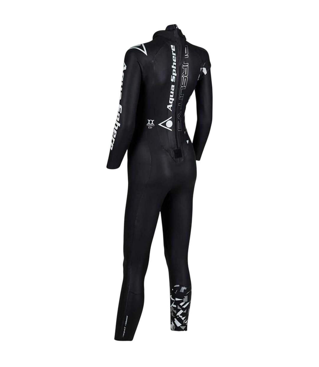 Combinaison De Plongée Intégrale Motif/style Imprimé Graphique Femme Noir Imprimé Aquasphere-2