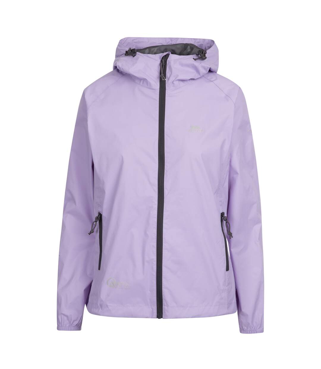 Veste imperméable qikpac femme bleu lavande Trespass-1