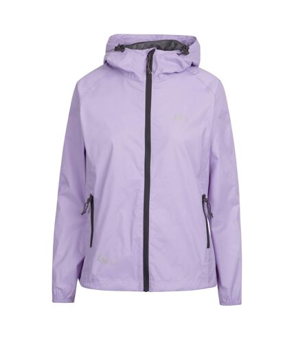 Veste imperméable qikpac femme bleu lavande Trespass Trespass