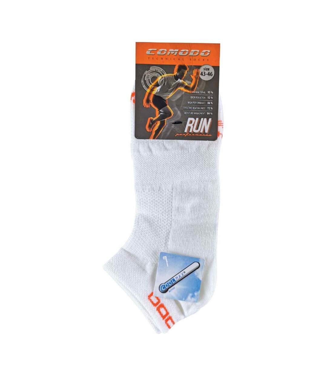 Chaussettes de Running Basses Respirantes Coolmax-2