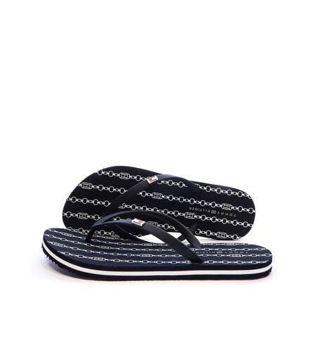 Tongs marines femme tommy hilfiger hilfiger strap beach