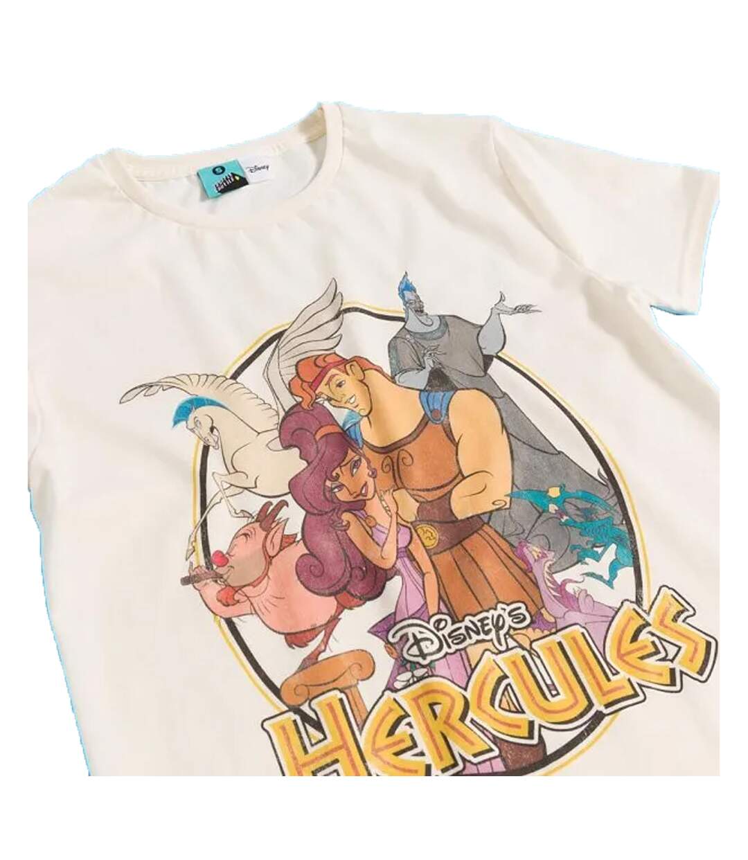 Unisex Adult T-shirt Beige Hercules-4
