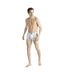 Lot De 2  Boxers Motif/style À Rayures Homme Noir Blanc Adidas-4