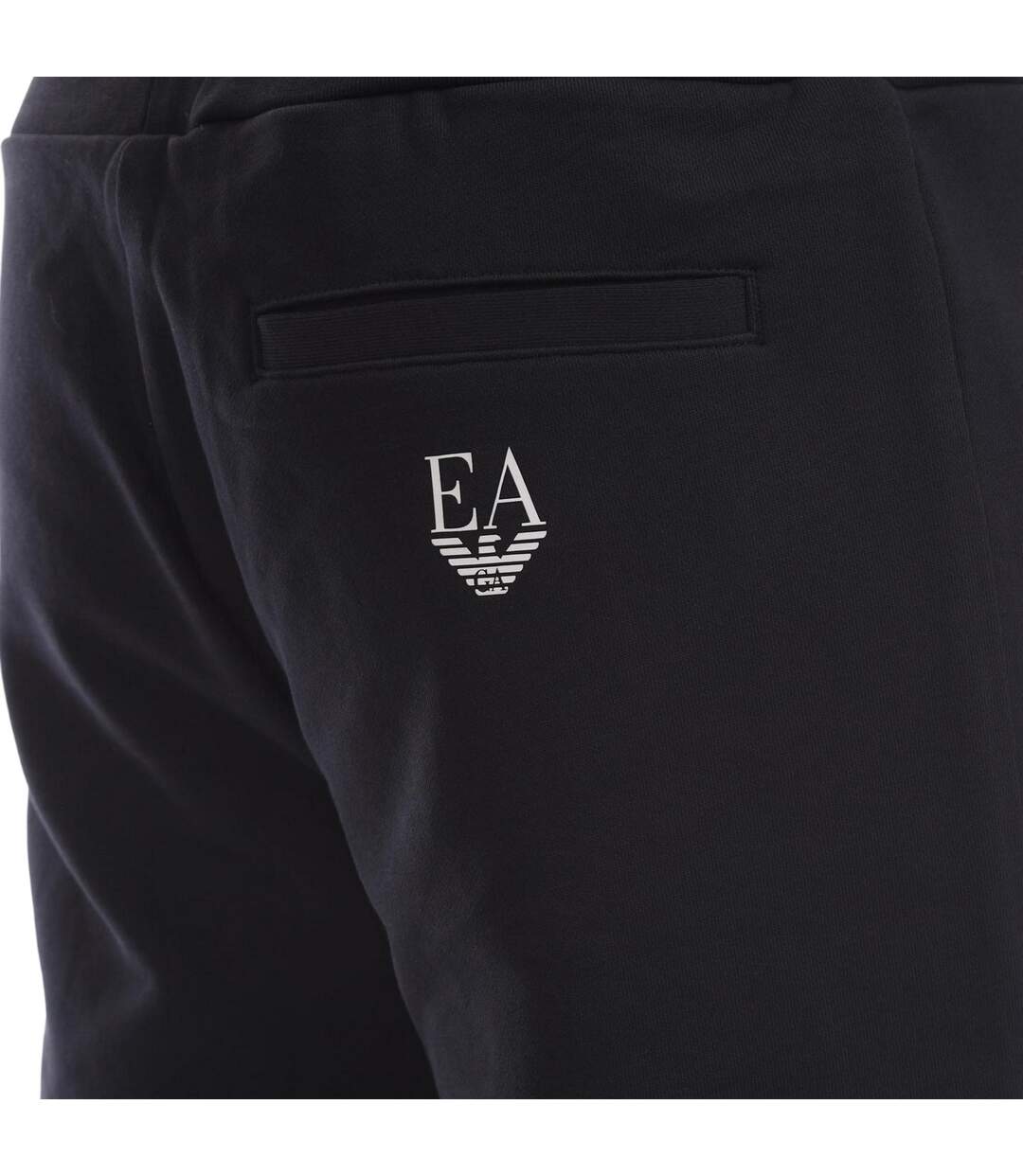 Mens Tapered Slim Joggers Nero Emporio Armani EA7-3