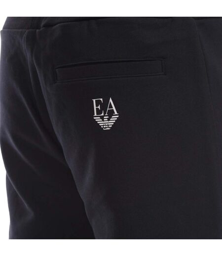 Mens Tapered Slim Joggers Nero Emporio Armani EA7