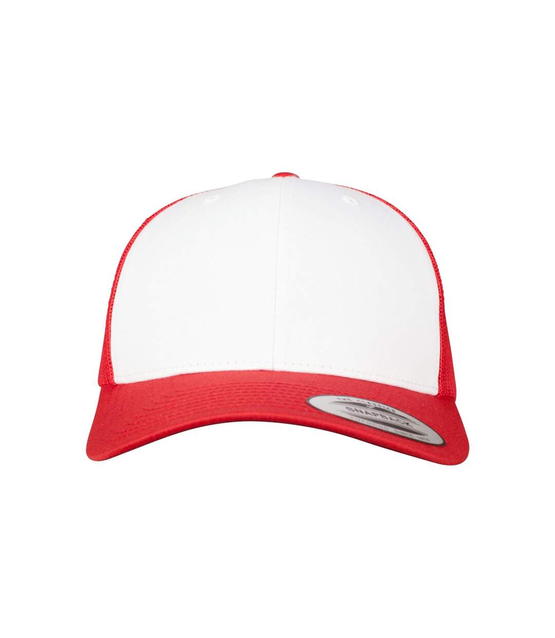 Casquette Trucker Motif/style Rétro Adulte Rouge Blanc Flexfit-2
