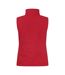 Womens/ladies Softshell Panels Gilet Red Clique-2