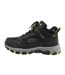 Mens Selmen Melano Leather Hiking Boots Black Skechers-3