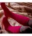 2 Pairs Ladies Thermal Socks Original & Knee High Winter Warm Boot Socks-5