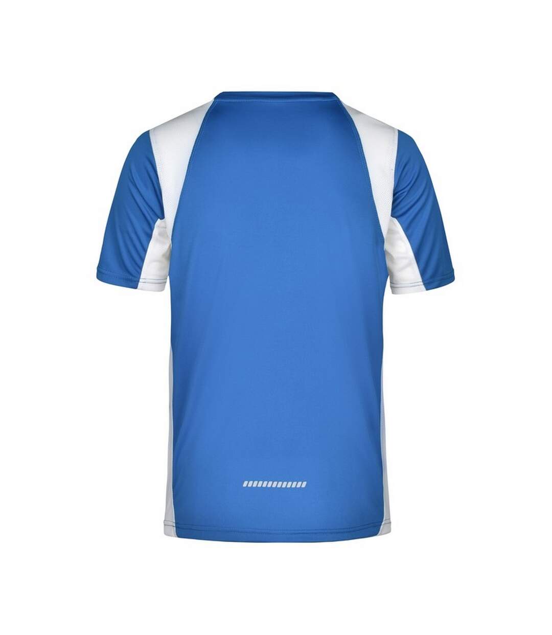 T-shirt Course À Pied Homme Bleu Roi Blanc James And Nicholson-2