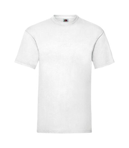 Fruit Of The Loom Mens Valueweight Short Sleeve T-Shirt (White) - UTBC330