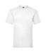 Fruit Of The Loom Mens Valueweight Short Sleeve T-Shirt (White)