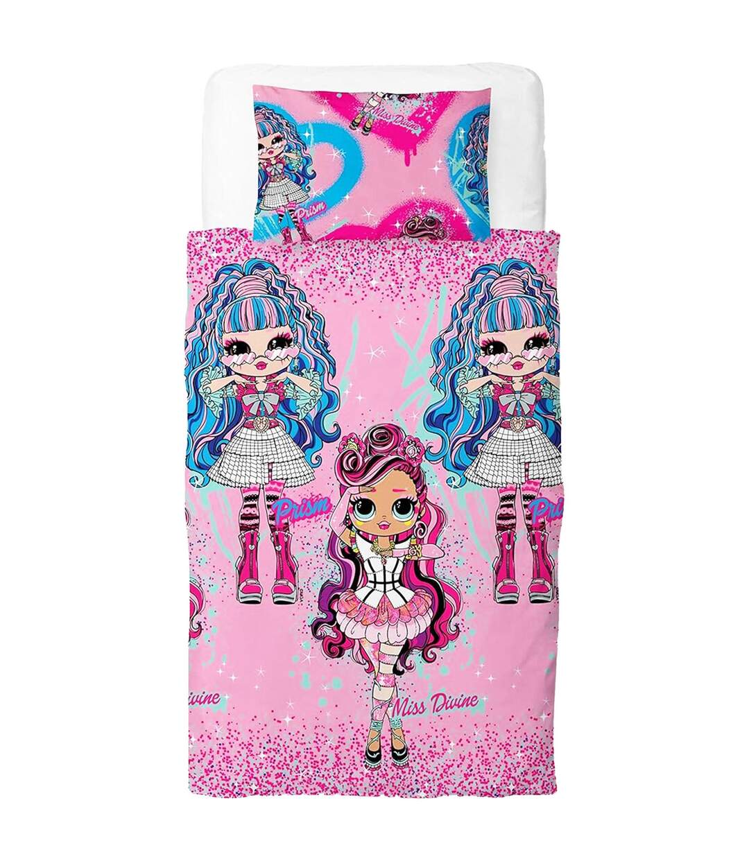 Queens Doll Reversible Duvet Set Multicoloured LOL Surprise-1